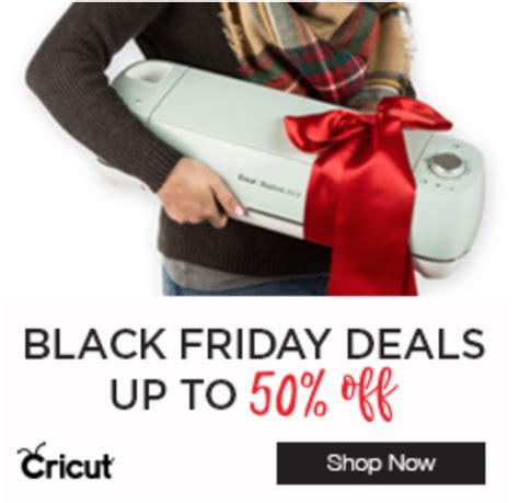 cricut craft machine black friday